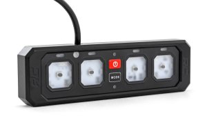 4 Gang Switch Panel - Rough Country - Multifunction Modes - RGB